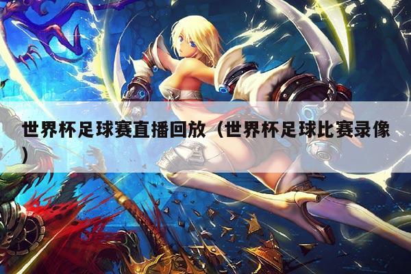 世界杯足球赛直播回放（世界杯足球比赛录像）
