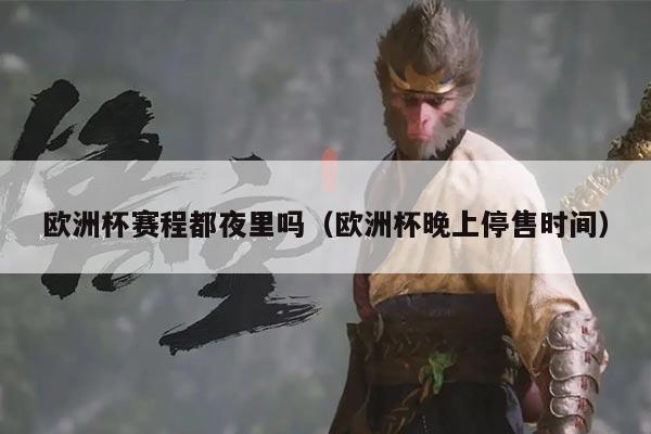 欧洲杯赛程都夜里吗(欧洲杯晚上停售时间)