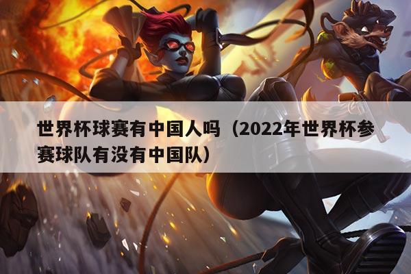 世界杯球赛有中国人吗(2022年世界杯参赛球队有没有中国队)
