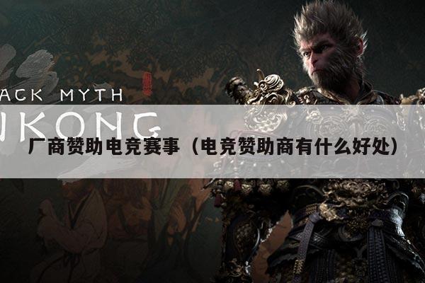 厂商赞助电竞赛事(电竞赞助商有什么好处)