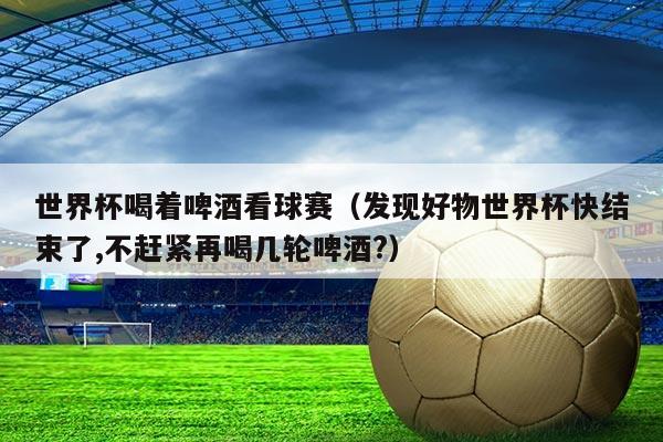 世界杯喝着啤酒看球赛(发现好物世界杯快结束了,不赶紧再喝几轮啤酒?)