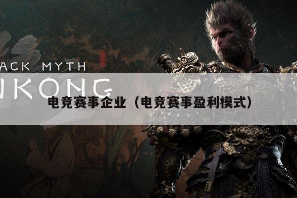 电竞赛事企业(电竞赛事盈利模式)