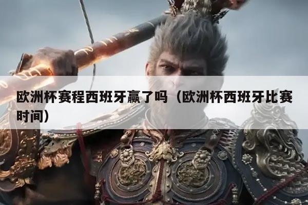 欧洲杯赛程西班牙赢了吗（欧洲杯西班牙比赛时间）