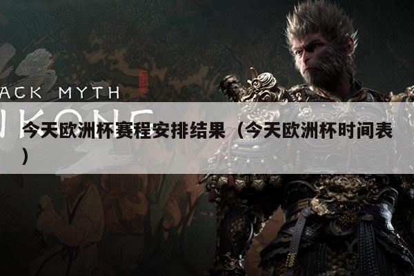 今天欧洲杯赛程安排结果(今天欧洲杯时间表)