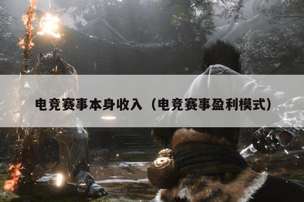 电竞赛事本身收入(电竞赛事盈利模式)