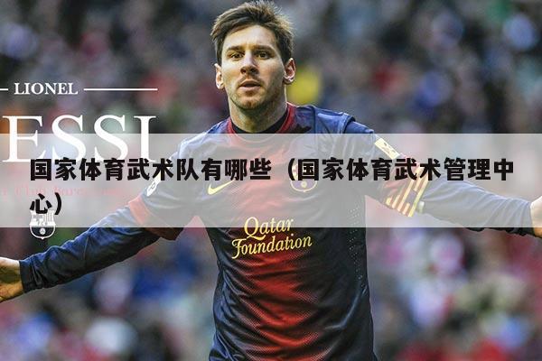 国家体育武术队有哪些(国家体育武术管理中心)