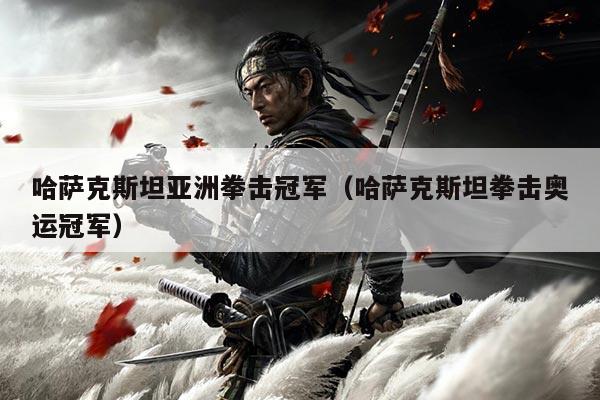 哈萨克斯坦亚洲拳击冠军(哈萨克斯坦拳击奥运冠军)