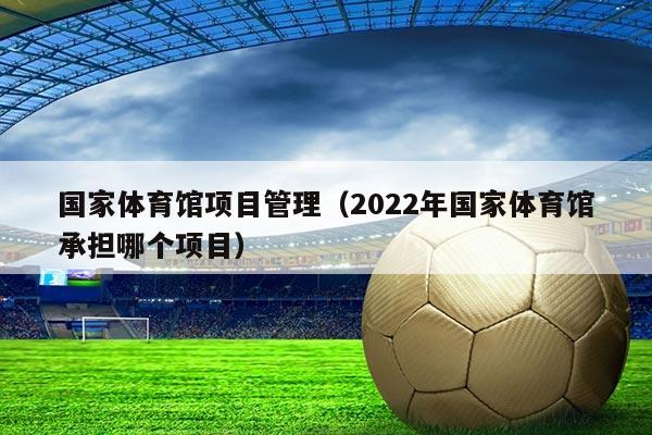 国家体育馆项目管理(2022年国家体育馆承担哪个项目)