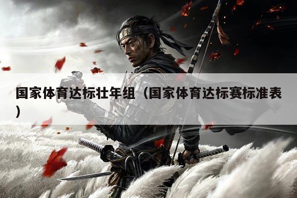 国家体育达标壮年组(国家体育达标赛标准表)