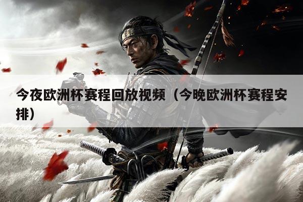 今夜欧洲杯赛程回放视频(今晚欧洲杯赛程安排)