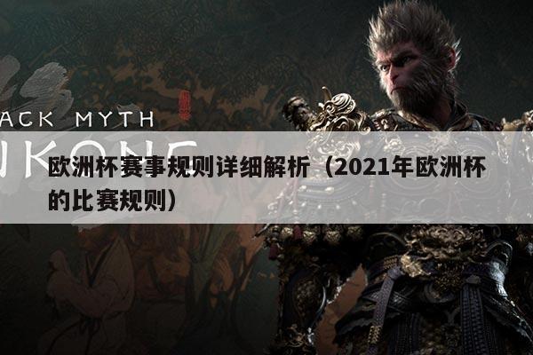 欧洲杯赛事规则详细解析(2021年欧洲杯的比赛规则)