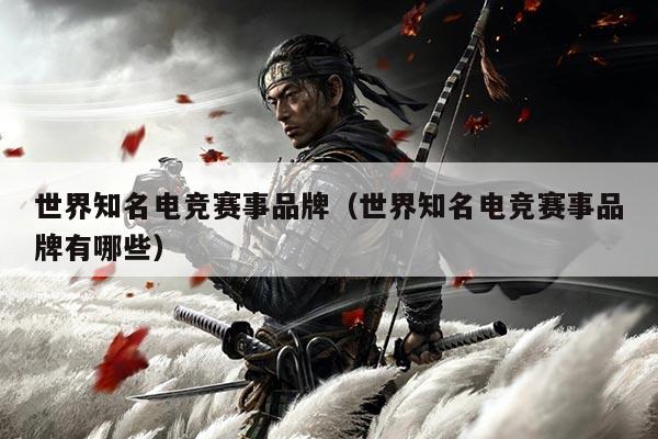 世界知名电竞赛事品牌（世界知名电竞赛事品牌有哪些）