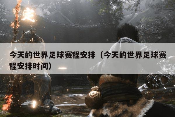 今天的世界足球赛程安排（今天的世界足球赛程安排时间）