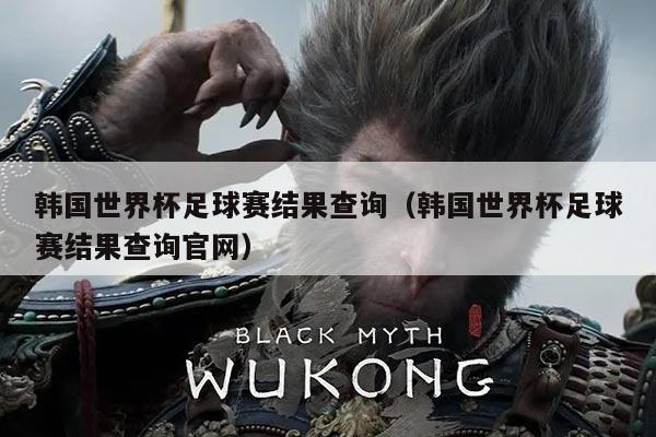 韩国世界杯足球赛结果查询（韩国世界杯足球赛结果查询官网）