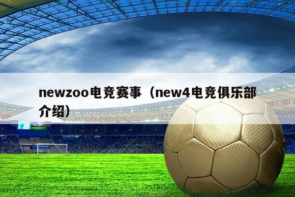 newzoo电竞赛事（new4电竞俱乐部介绍）